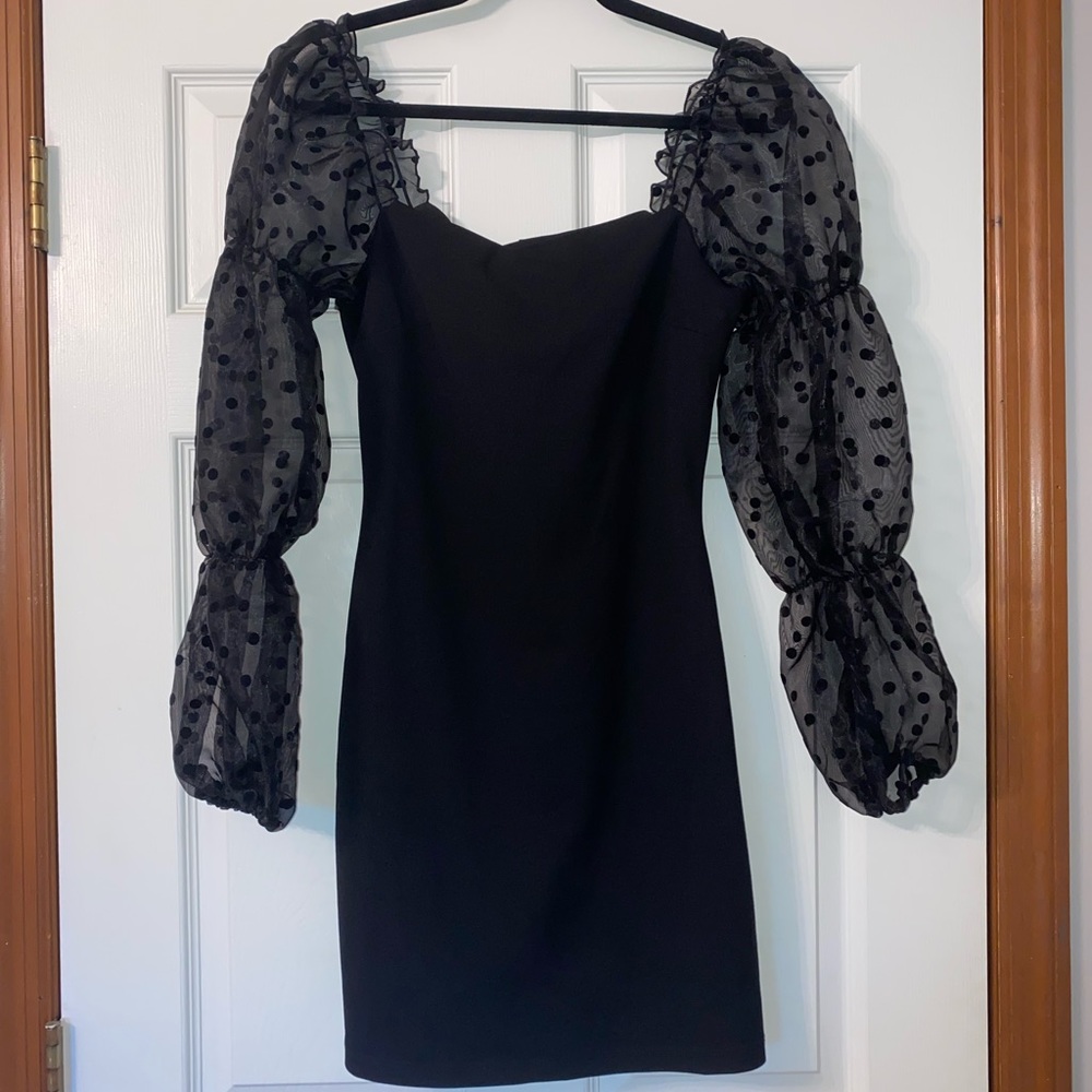 black dress